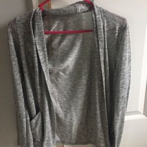 Calvin Klein silver cardigan